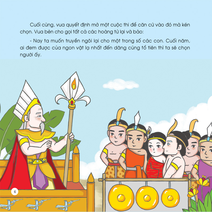 cổ tích muôn màu - bánh chưng bánh giầy - Ảnh 4