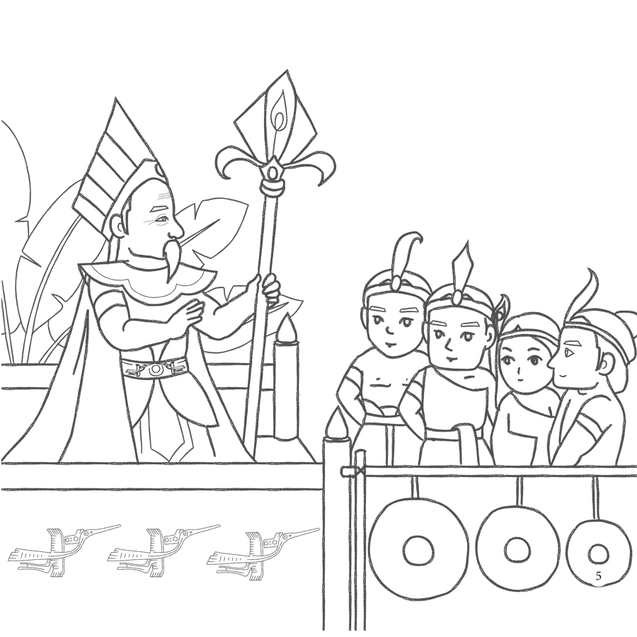 cổ tích muôn màu - bánh chưng bánh giầy - Ảnh 5