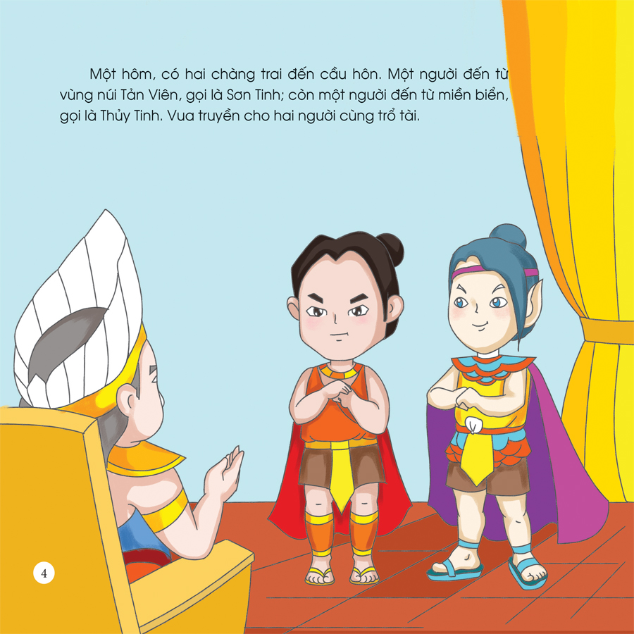 cổ tích muôn màu - sơn tinh thuỷ tinh - Ảnh 4