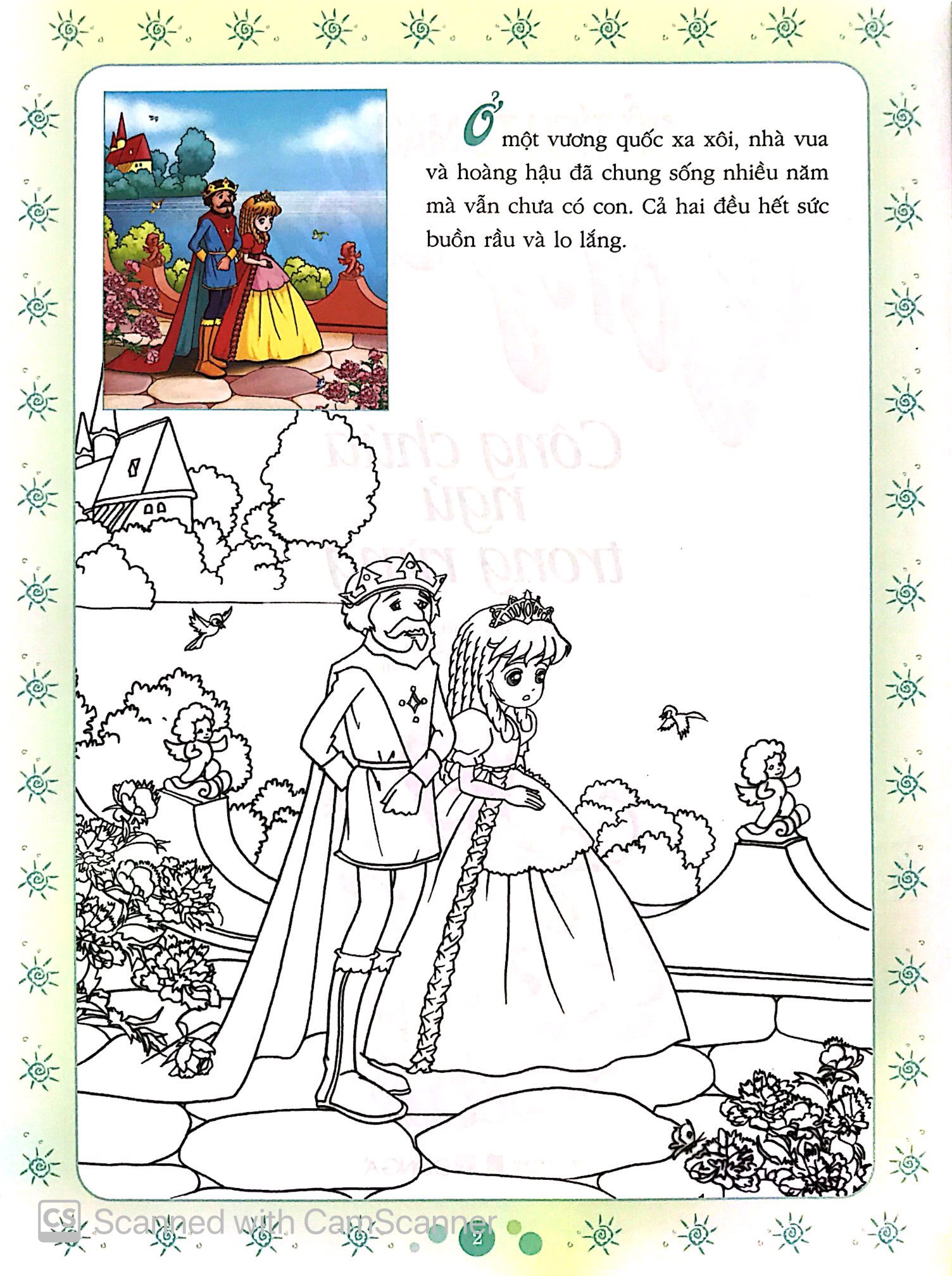 cổ tích tô màu công chúa - công chúa ngủ trong rừng - Ảnh 3