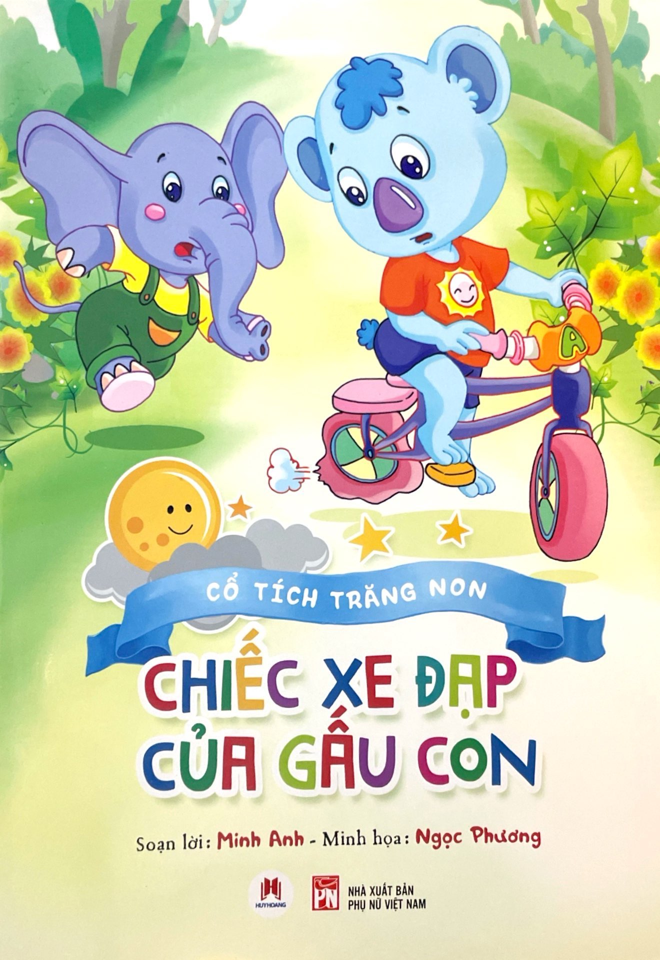 cổ tích trăng non - chiếc xe đạp của gấu con - Ảnh 2