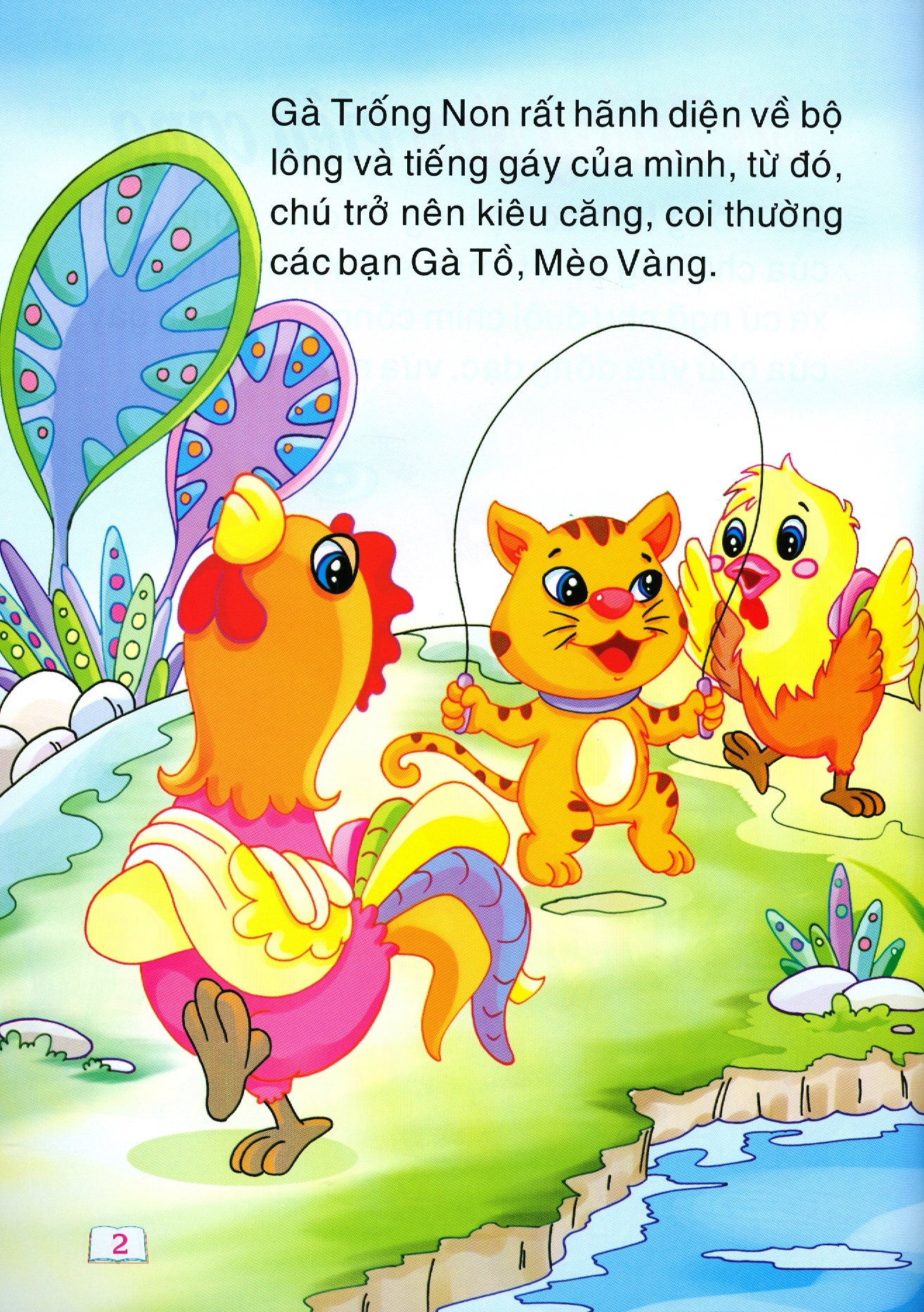 cổ tích trăng non - gà trống kiêu căng - Ảnh 4