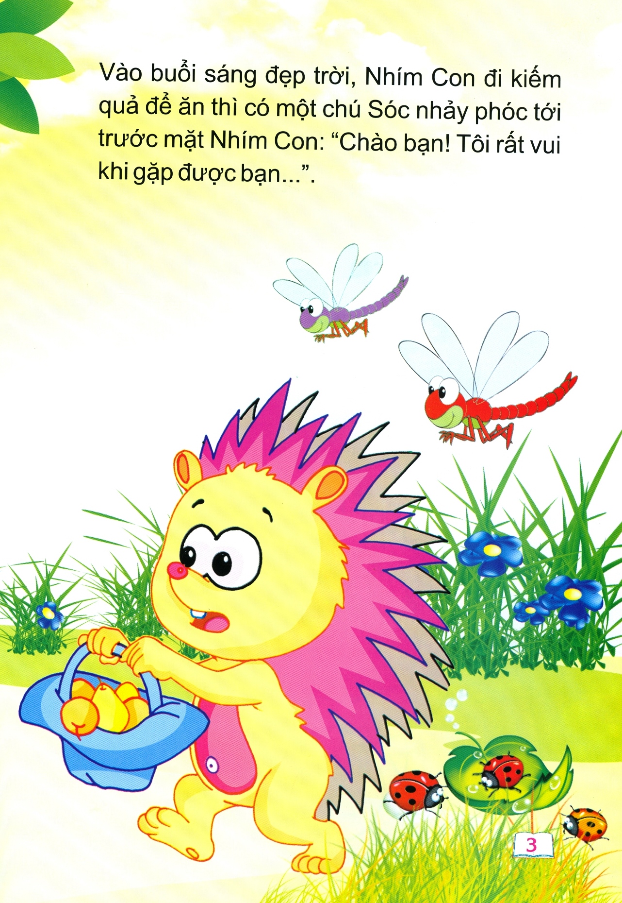 cổ tích trăng non - nhím con kết bạn - Ảnh 5