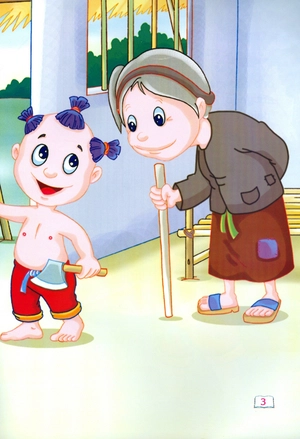 cổ tích trăng non - sự tích khoai lang - Ảnh 5