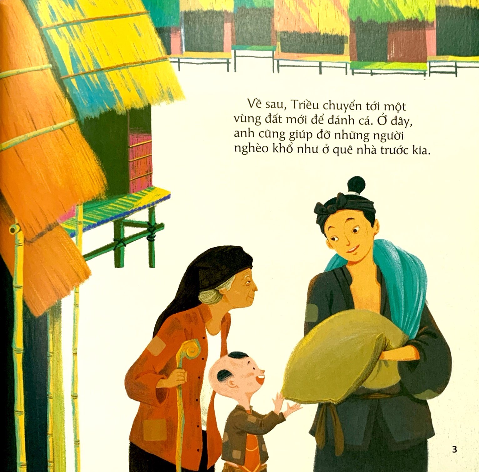 cổ tích việt nam cho bé - chiếc áo tàng hình (tái bản 2022) - Ảnh 4