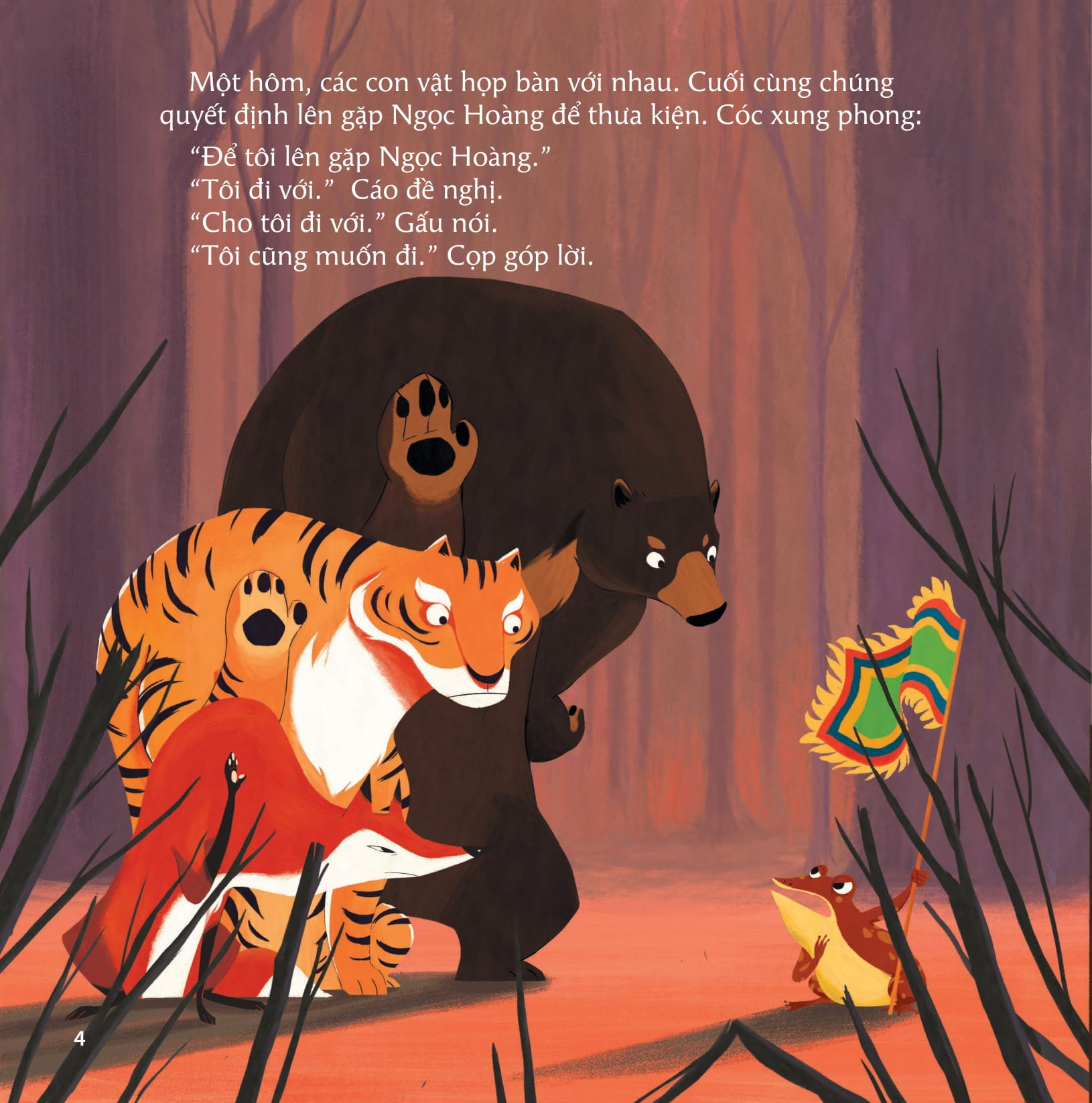 cổ tích việt nam cho bé - con cóc là cậu ông giời (tái bản 2022) - Ảnh 4