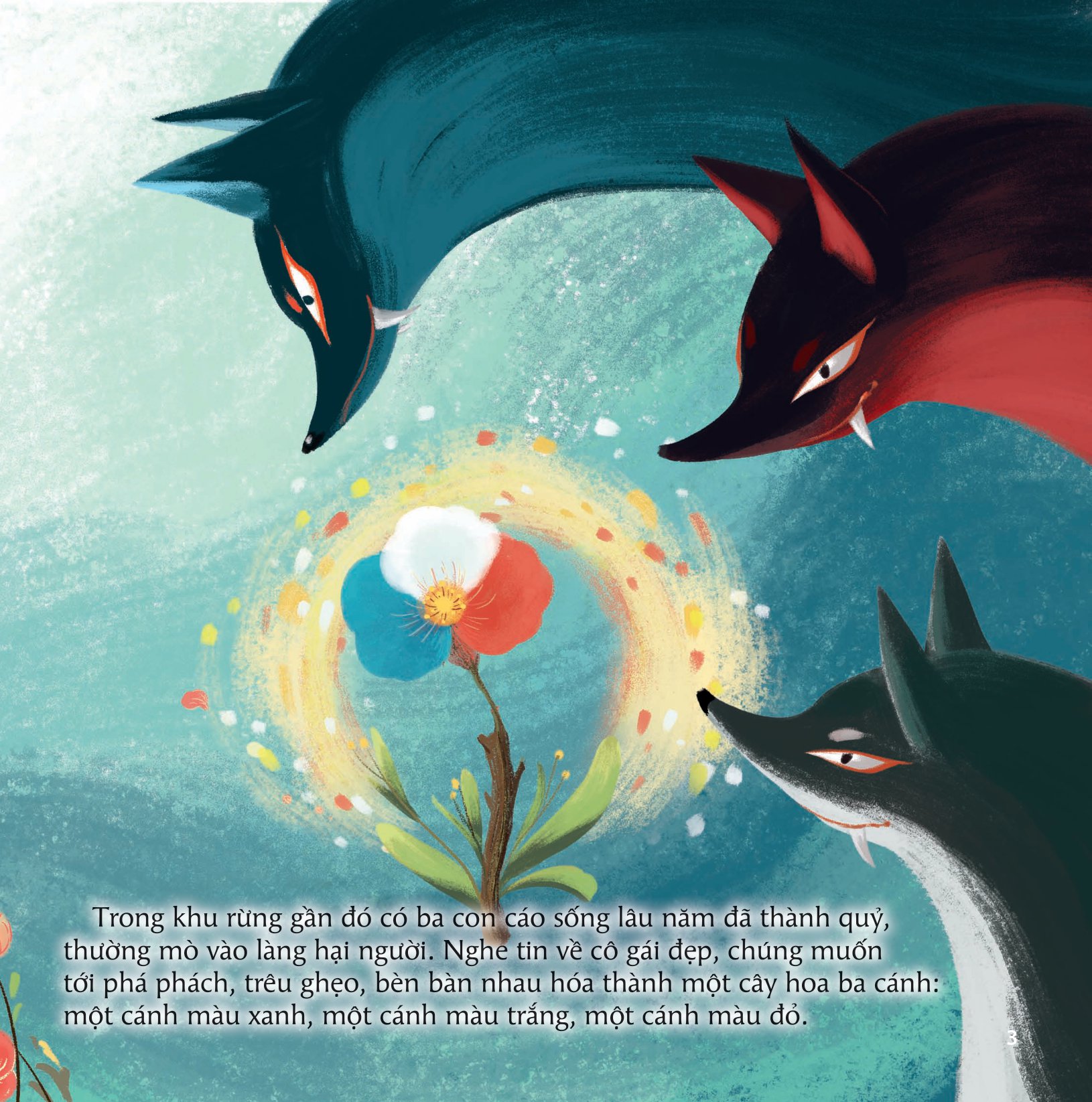 cổ tích việt nam cho bé mẫu giáo - anh học trò và ba con quỷ (tái bản 2020) - Ảnh 3