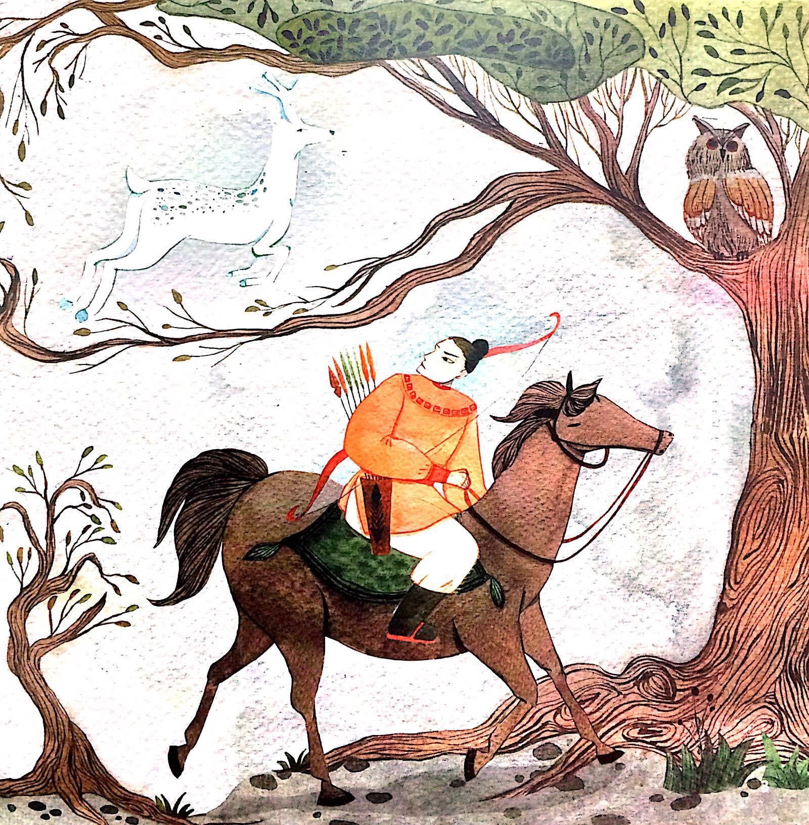 cổ tích việt nam cho bé mẫu giáo - nàng công chúa nhìn xa (tái bản) - Ảnh 4