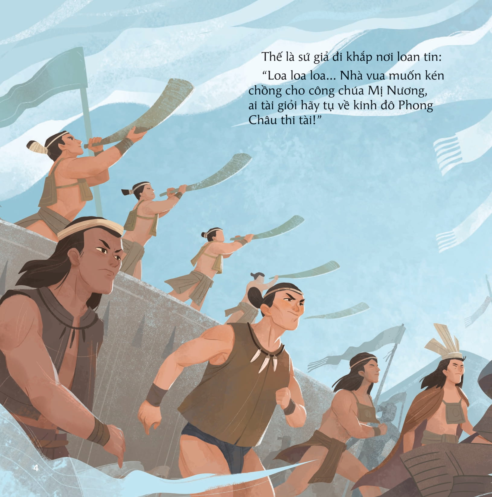 cổ tích việt nam cho bé - sơn tinh - thuỷ tinh (tái bản 2022) - Ảnh 4