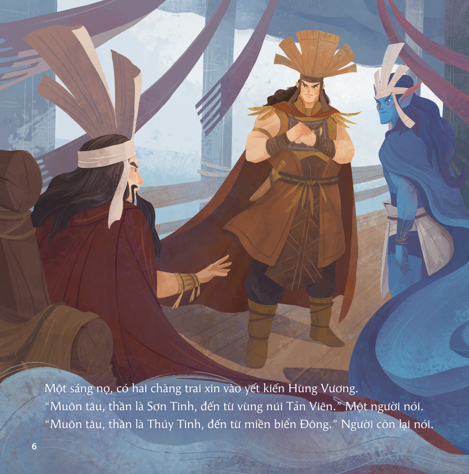 cổ tích việt nam cho bé - sơn tinh - thuỷ tinh (tái bản 2022) - Ảnh 6