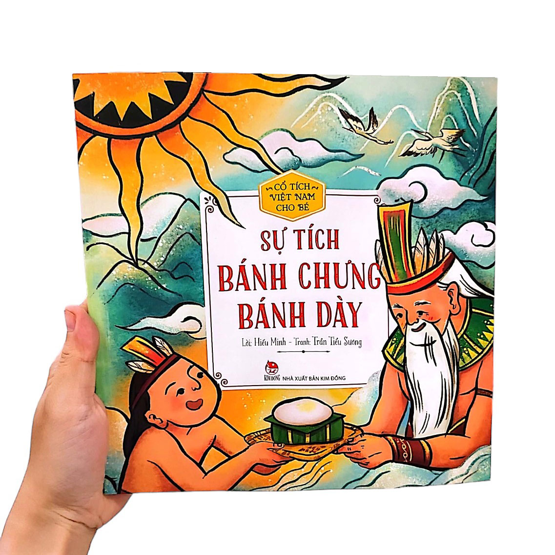 cổ tích việt nam cho bé - sự tích bánh chưng bánh dày (tái bản 2022) - Ảnh 8
