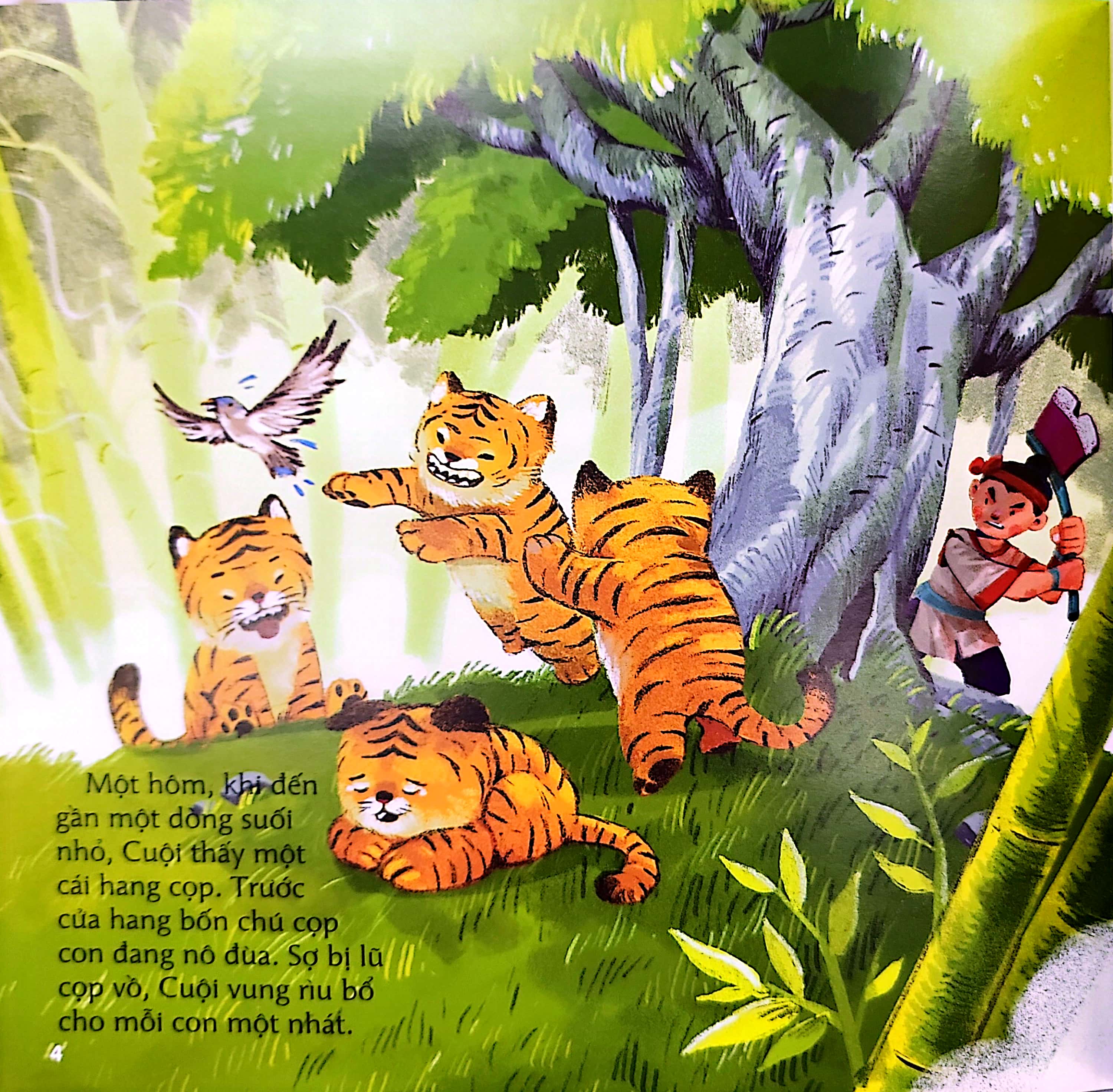 Cổ Tích Việt Nam Cho Bé - Sự Tích Chú Cuội Cung Trăng (Tái Bản 2022) - Ảnh 5