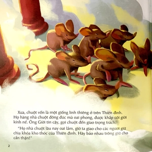 cổ tích việt nam cho bé - sự tích mèo ghét chuột (tái bản 2022) - Ảnh 3