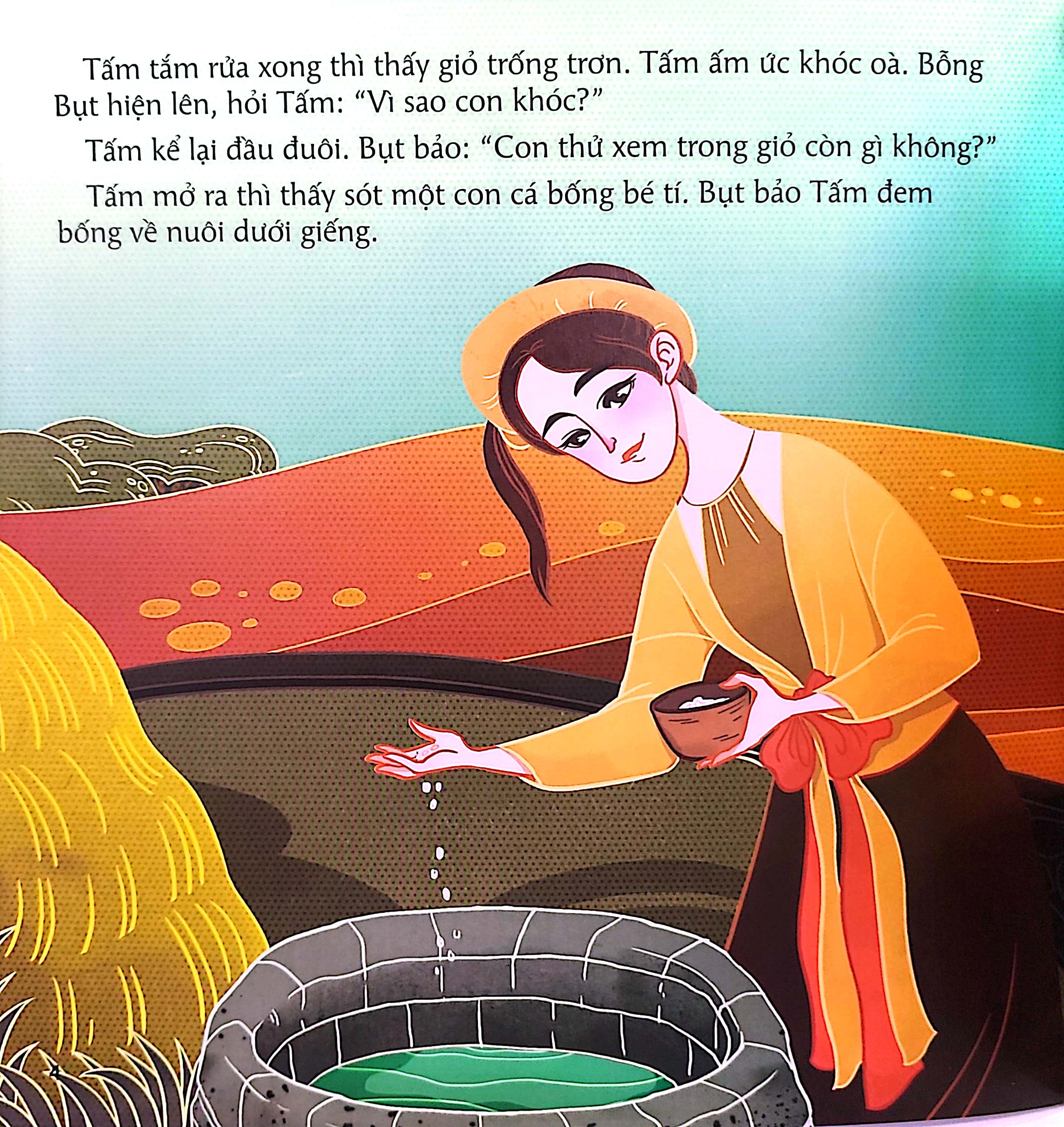 cổ tích việt nam cho bé - tấm cám (tái bản 2022) - Ảnh 6