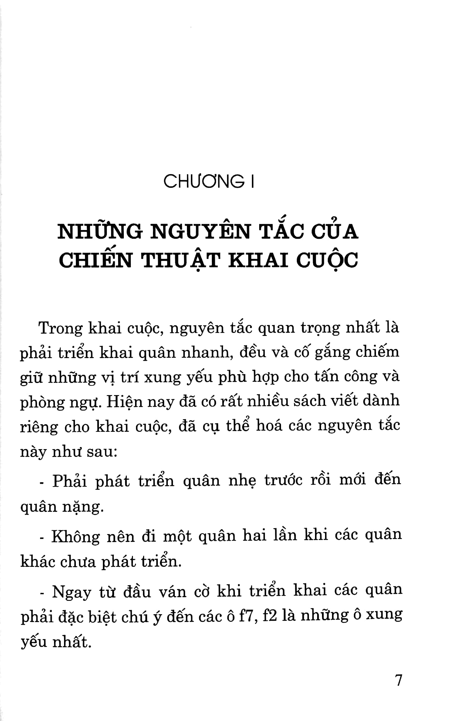 cờ vua - chiến thuật khai cuộc - những điều cần phải nhớ - Ảnh 5