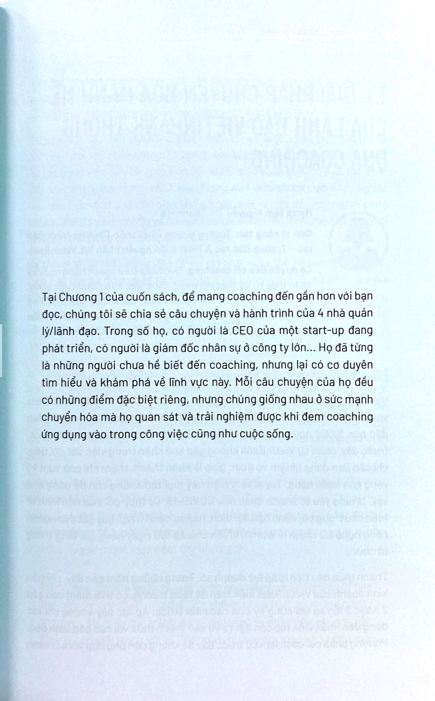 coaching - quyền năng của nhà lãnh đạo - Ảnh 9