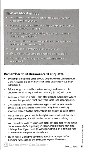 collins english for business - small talk - Ảnh 10