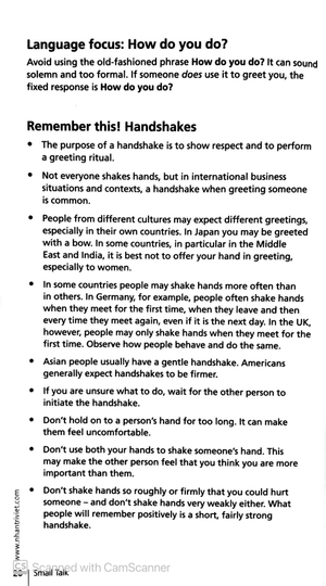 collins english for business - small talk - Ảnh 9