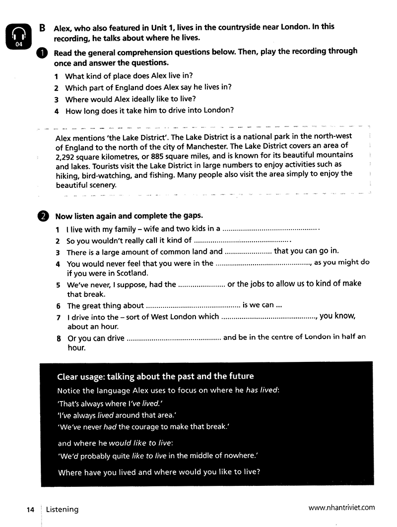 collins english for life b1+ listening (tái bản 2019) - Ảnh 10