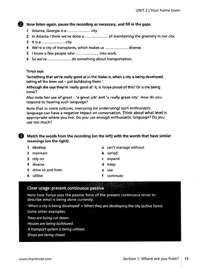 collins english for life b1+ listening (tái bản 2019) - Ảnh 9