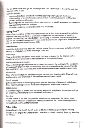 collins english for life_listening_b2+ upper intermediate (+cd) - Ảnh 6