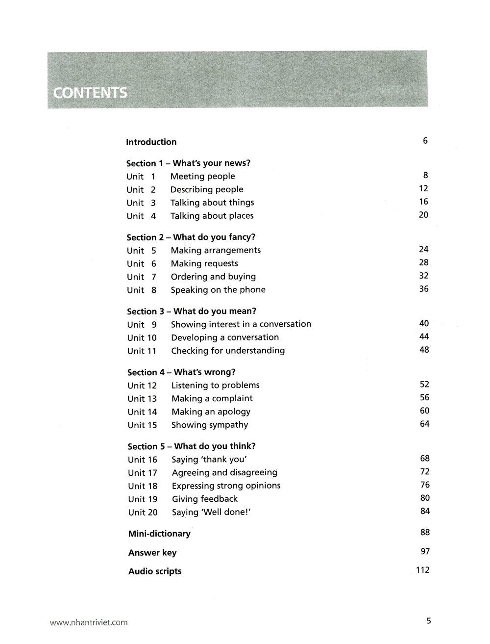 collins english for life - speaking - a2 pre-intermediate (cd) - Ảnh 3