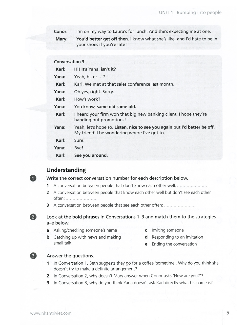 collins english for life_speaking_b2+ upper intermediate (+cd) - Ảnh 3