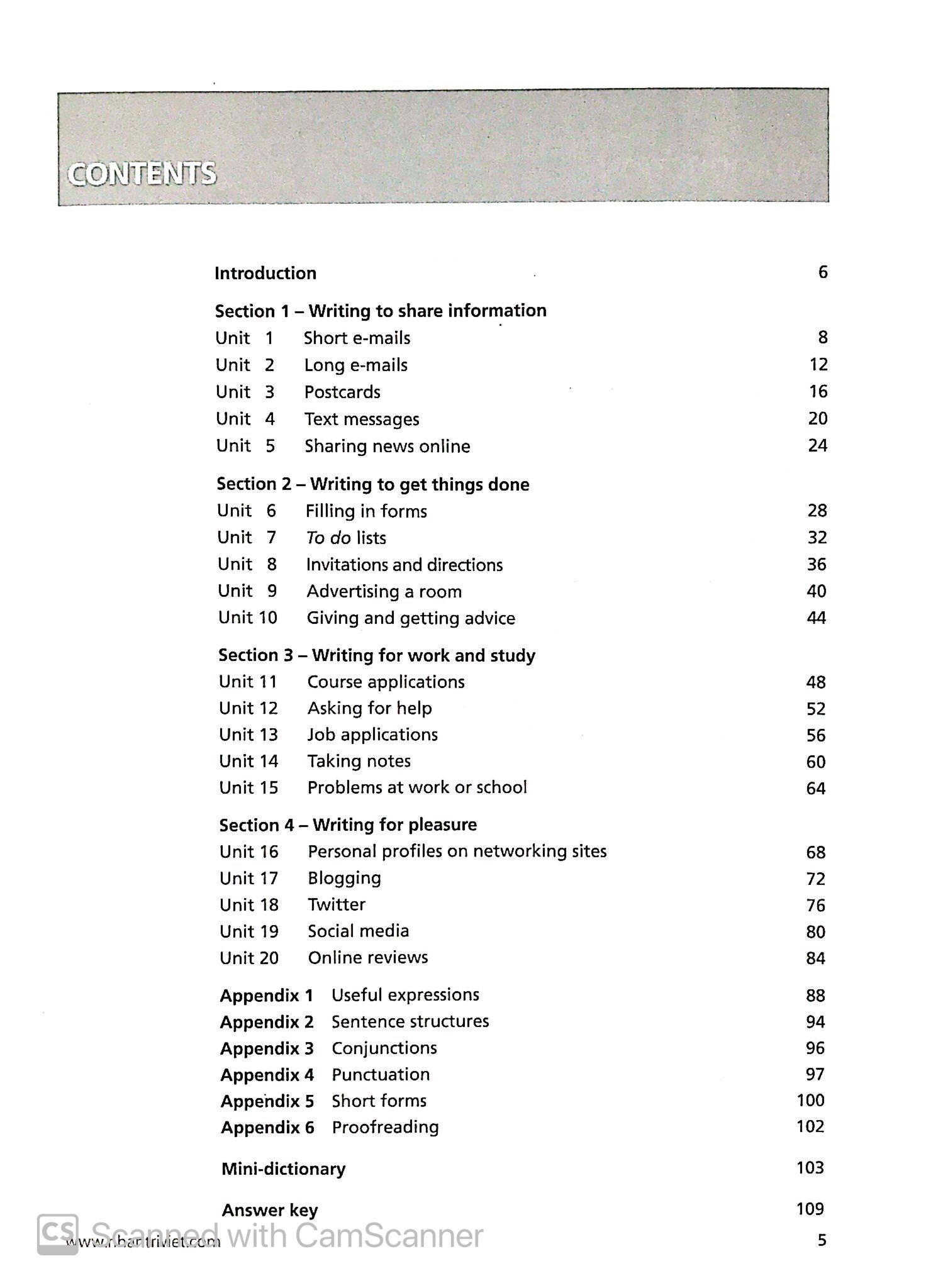 collins english for life_writing_a2 pre-intermediate - Ảnh 3