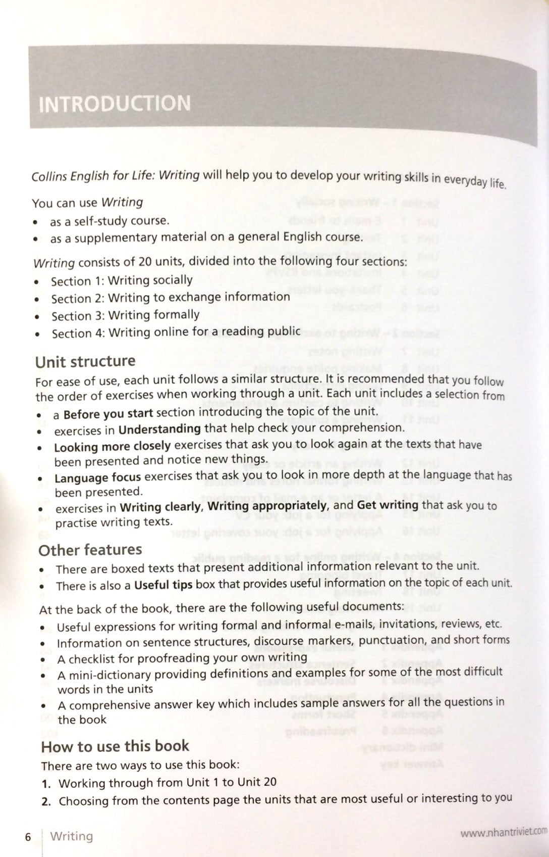 collins english for life - writing b1 + intermediate - Ảnh 3