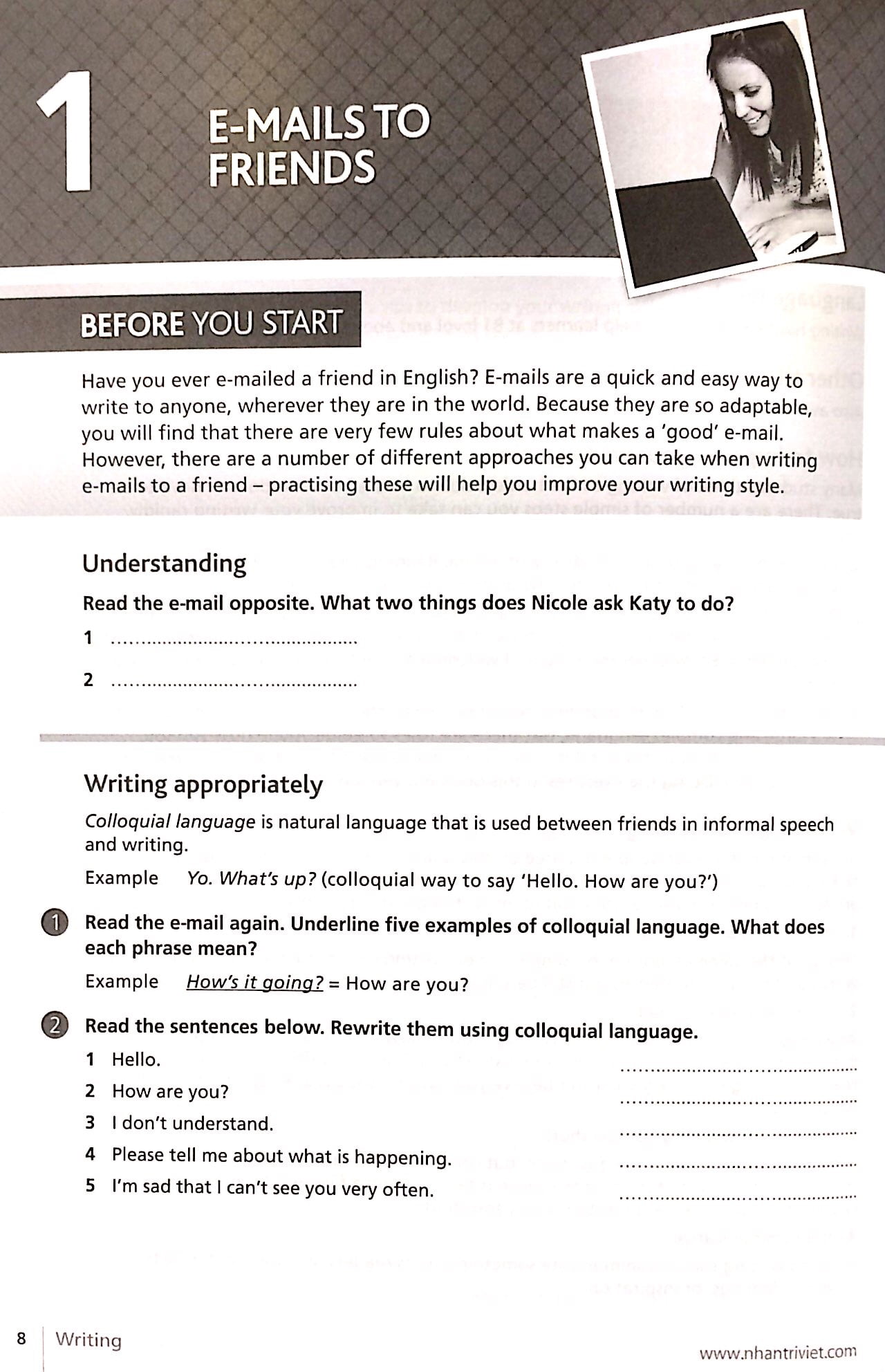 collins english for life - writing b1 + intermediate - Ảnh 5