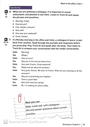 collins english for work - workplace english 2 - Ảnh 7
