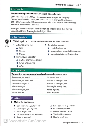 collins english for work - workplace english 2 - Ảnh 9