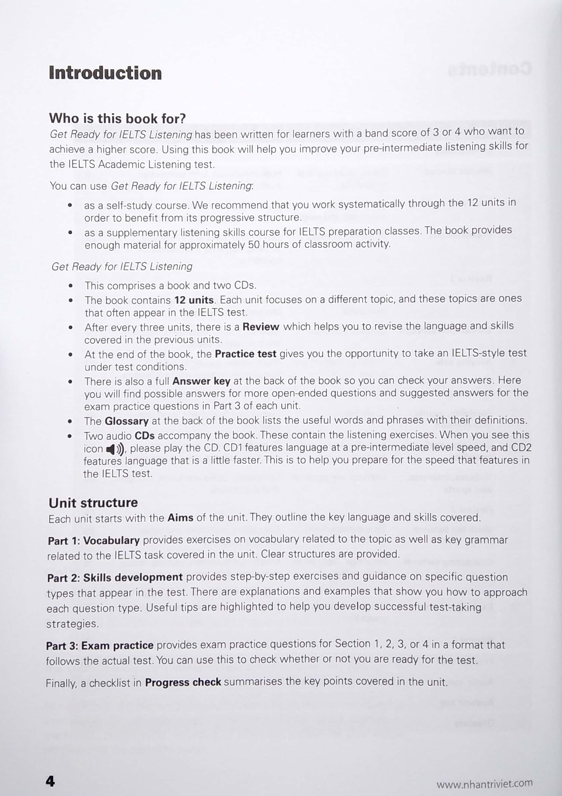 collins get ready for ielts listening (pre - intermediate a2+) - Ảnh 4