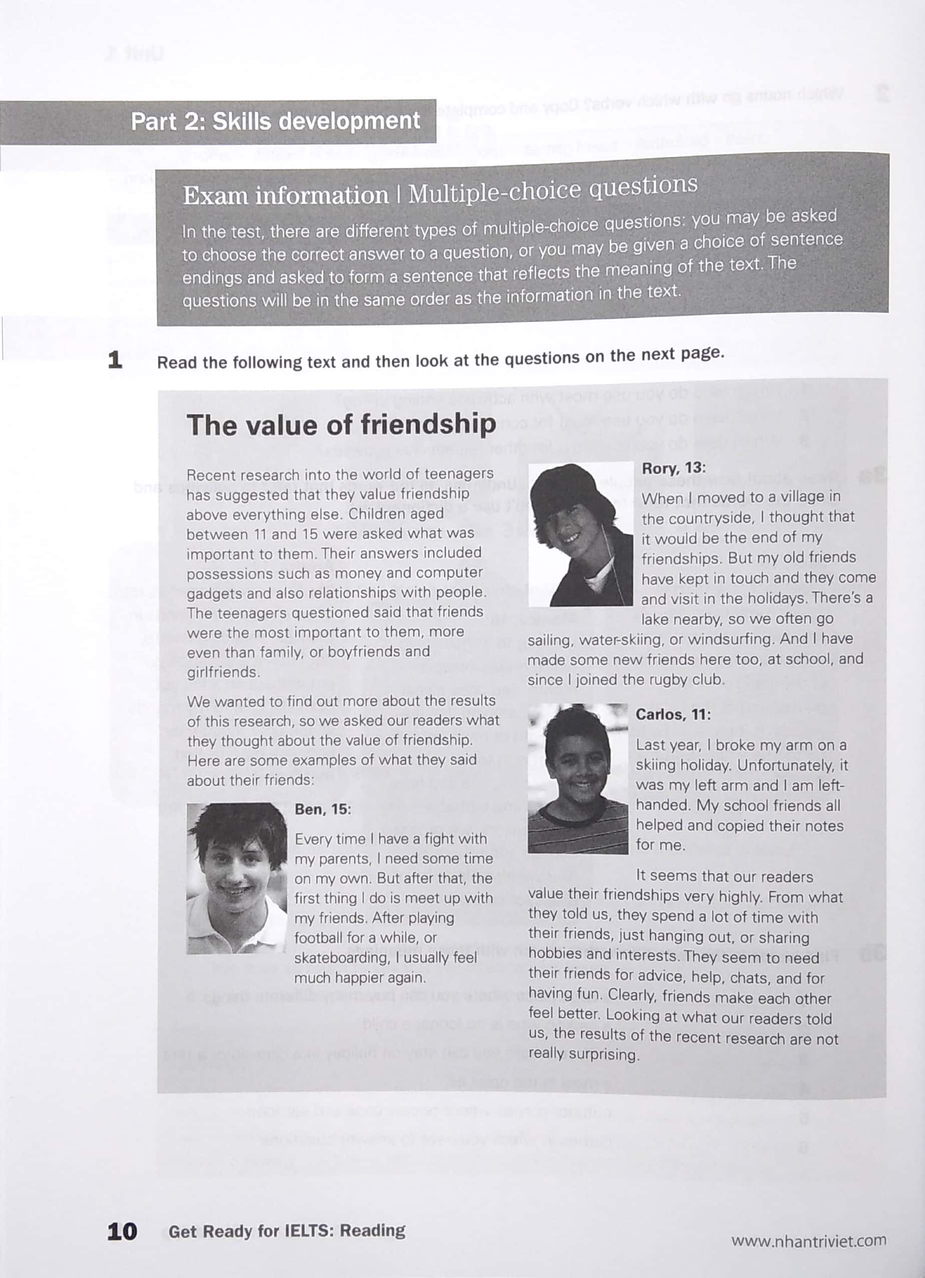 collins - get ready for ielts - reading (pre-intermediate a2+) - Ảnh 6