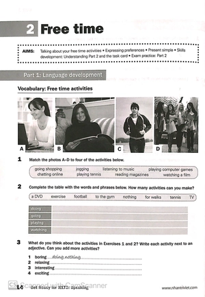 collins get ready for ielts speaking - pre-intermediate a2+ (tái bản) - Ảnh 10