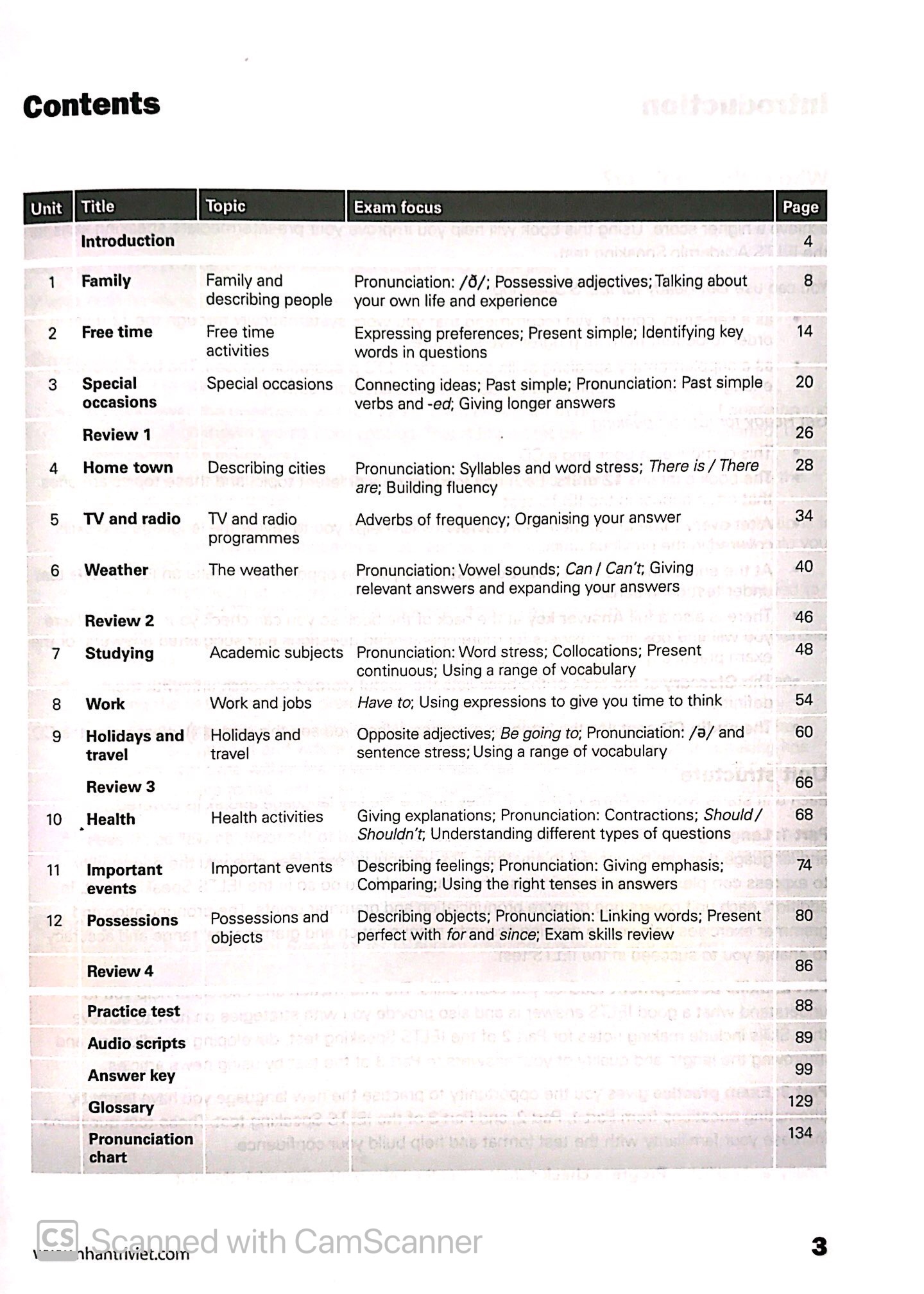 collins - get ready for ielts - speaking - pre-intermediate a2+ (tái bản 2023) - Ảnh 2