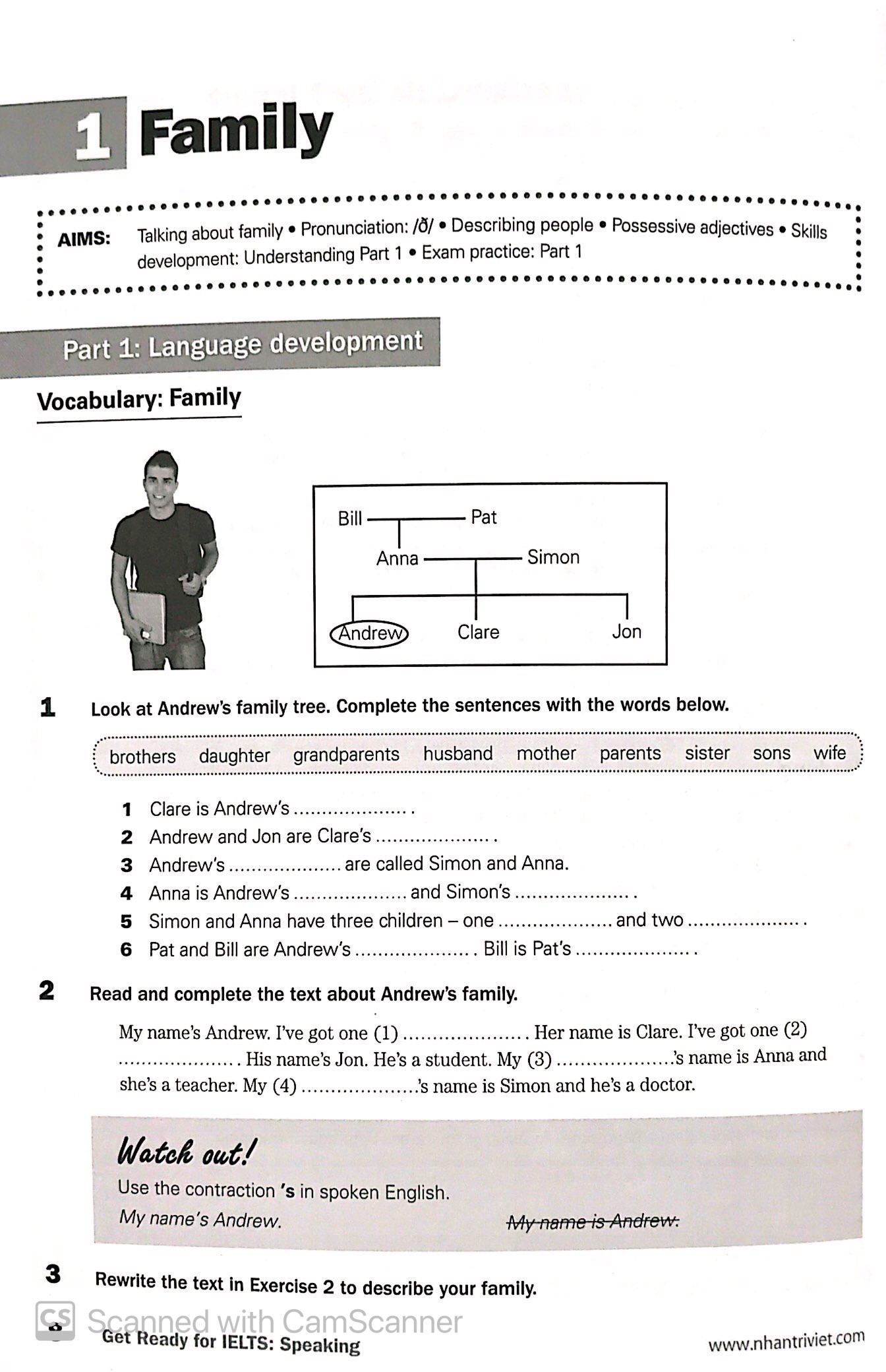 collins - get ready for ielts - speaking - pre-intermediate a2+ (tái bản 2023) - Ảnh 3