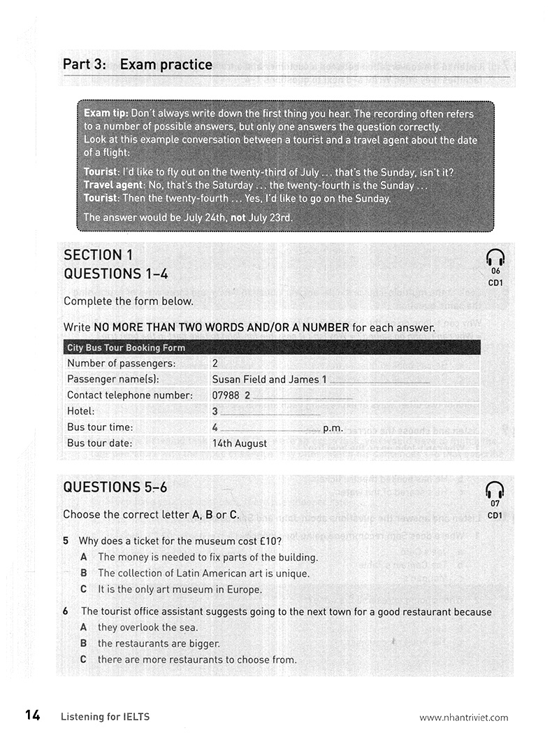 collins listening for ielts (+2cd) - Ảnh 11