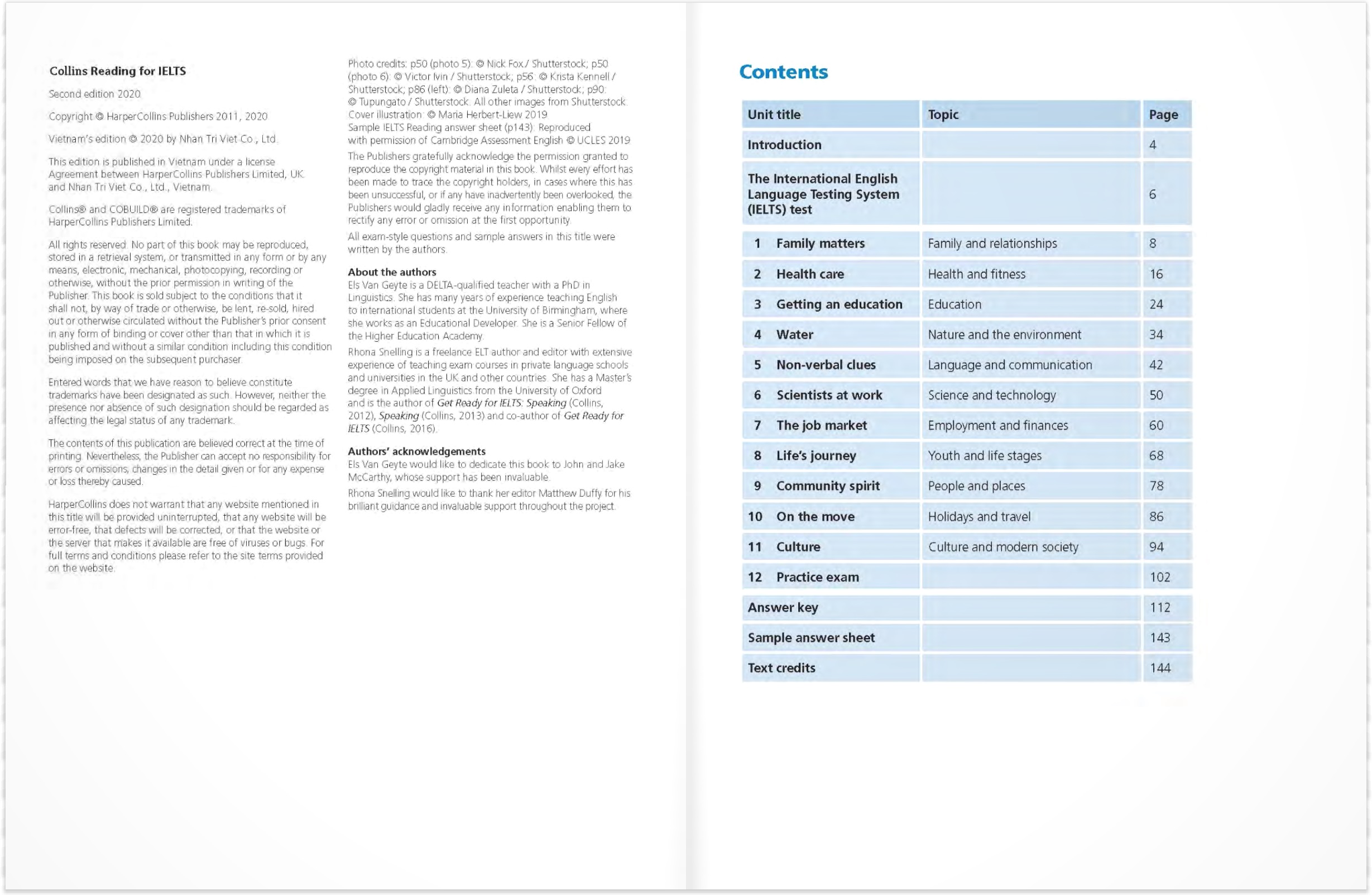 collins reading for ielts - 2nd edition - Ảnh 3