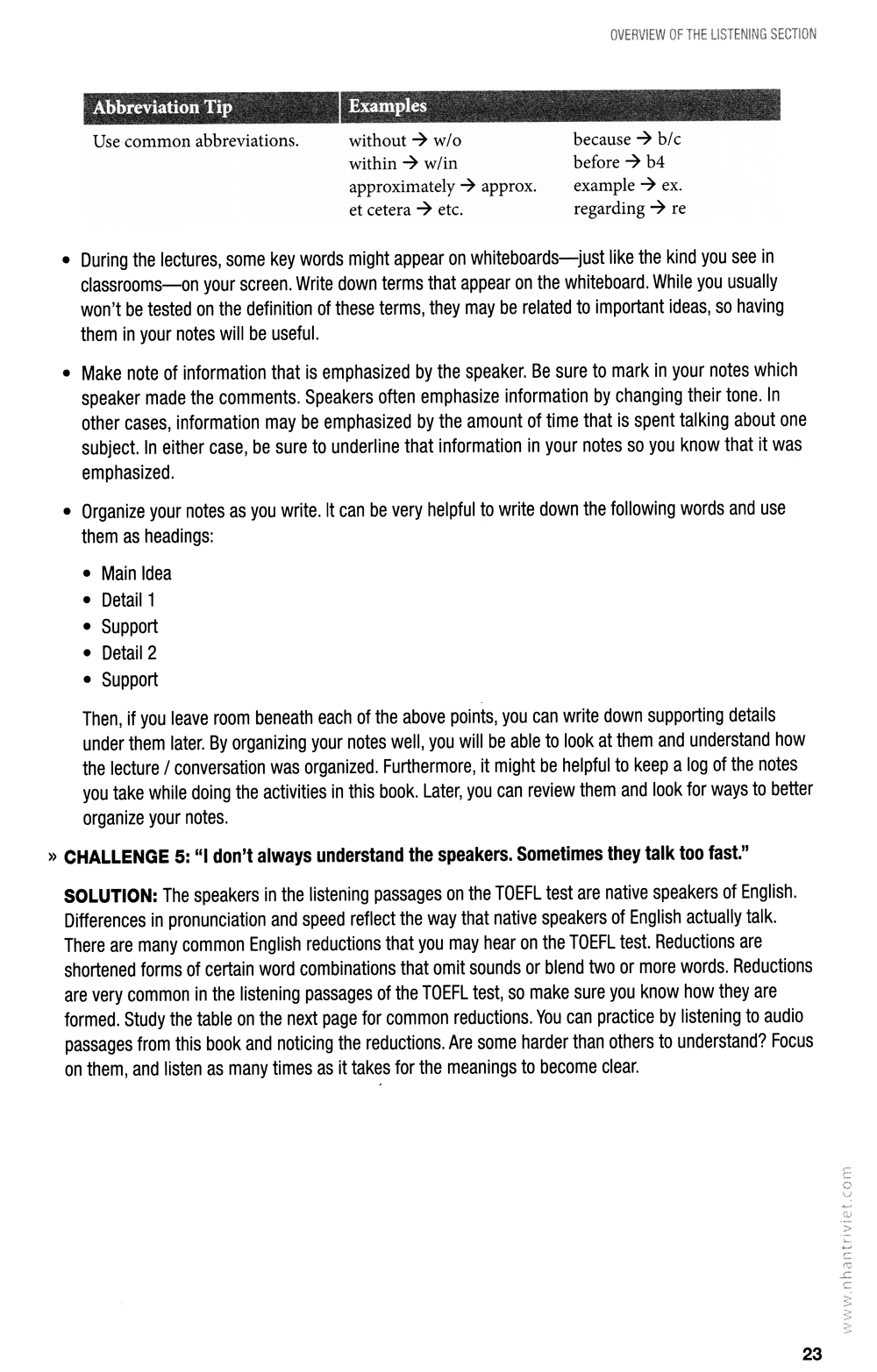 collins skills for the toefl ibt test - listening and speaking (kèm cd) - Ảnh 13