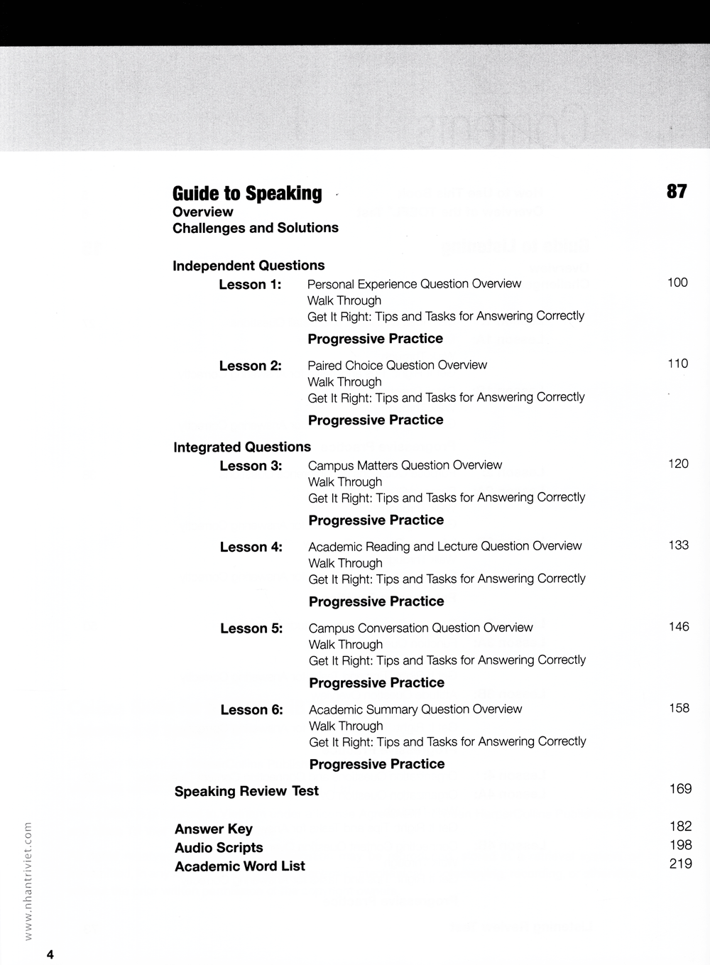 collins skills for the toefl ibt test - listening and speaking (kèm cd) - Ảnh 4