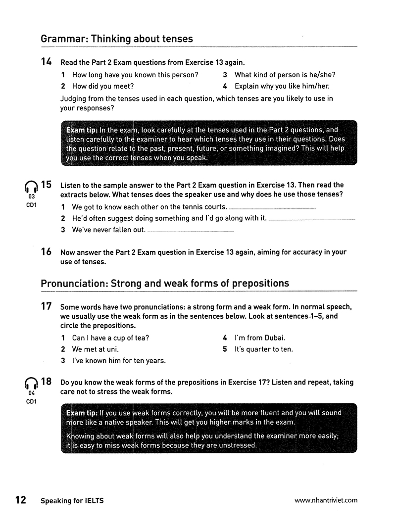 collins - speaking for ielts (tái bản) - Ảnh 8
