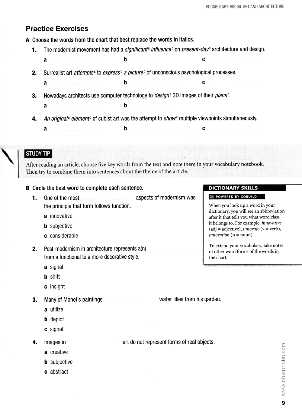 collins vocabulary and grammar for the toefl test (kèm cd) - Ảnh 7