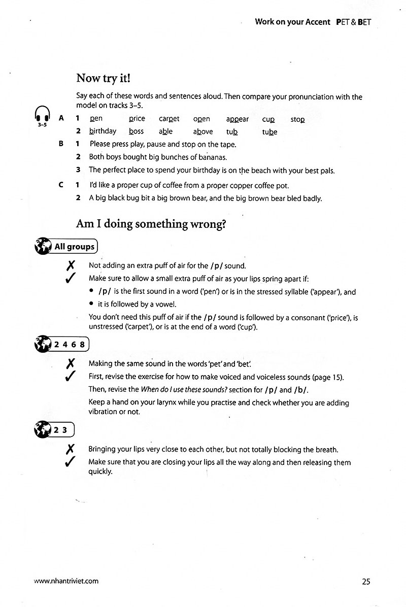 collins work on your accent - Ảnh 19