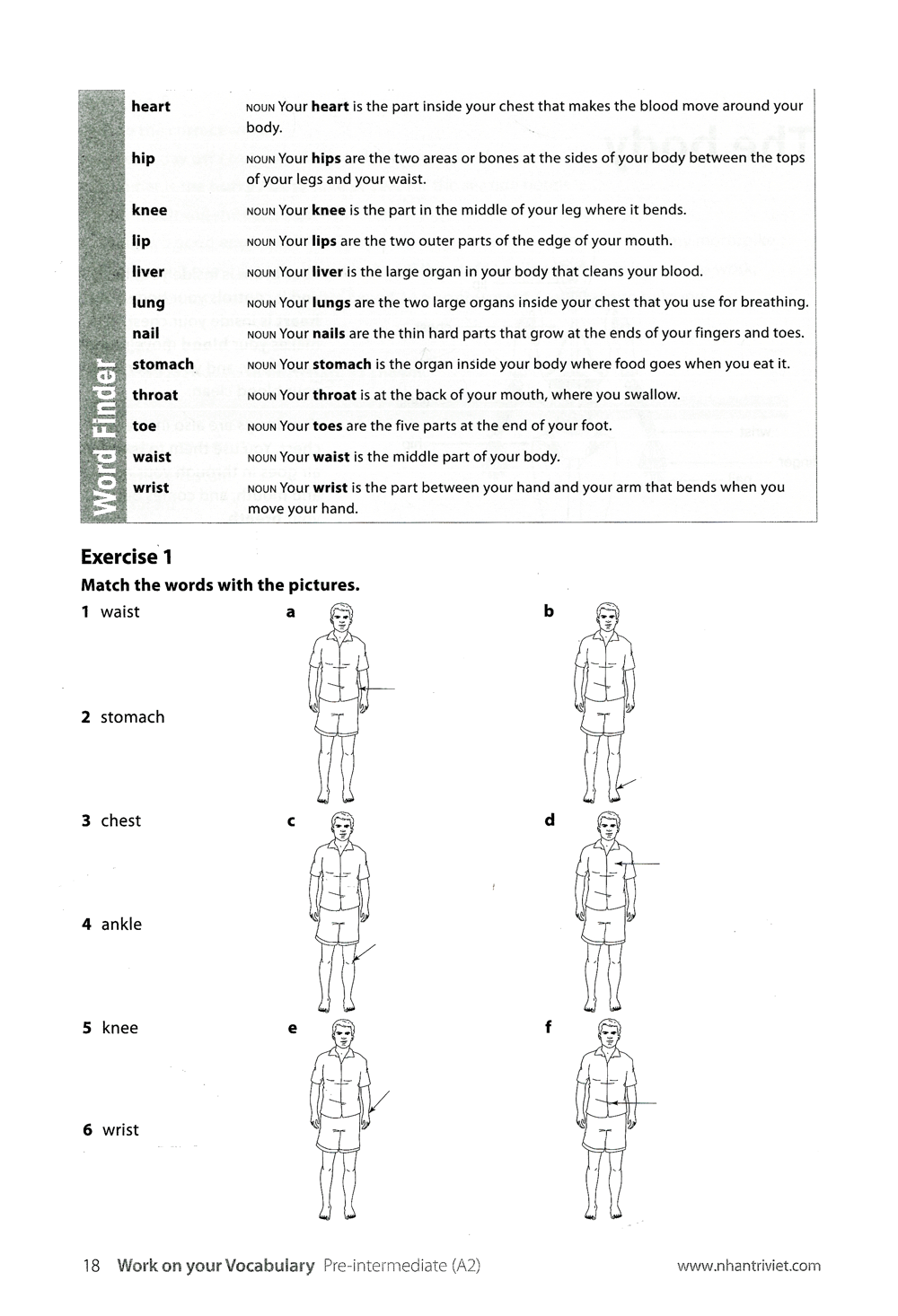 collins work on your vocabulary a2 - pre-intermediate - Ảnh 12