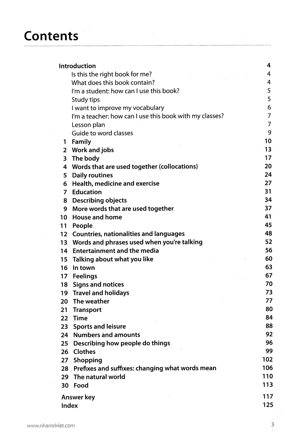 collins work on your vocabulary a2 - pre-intermediate - Ảnh 3