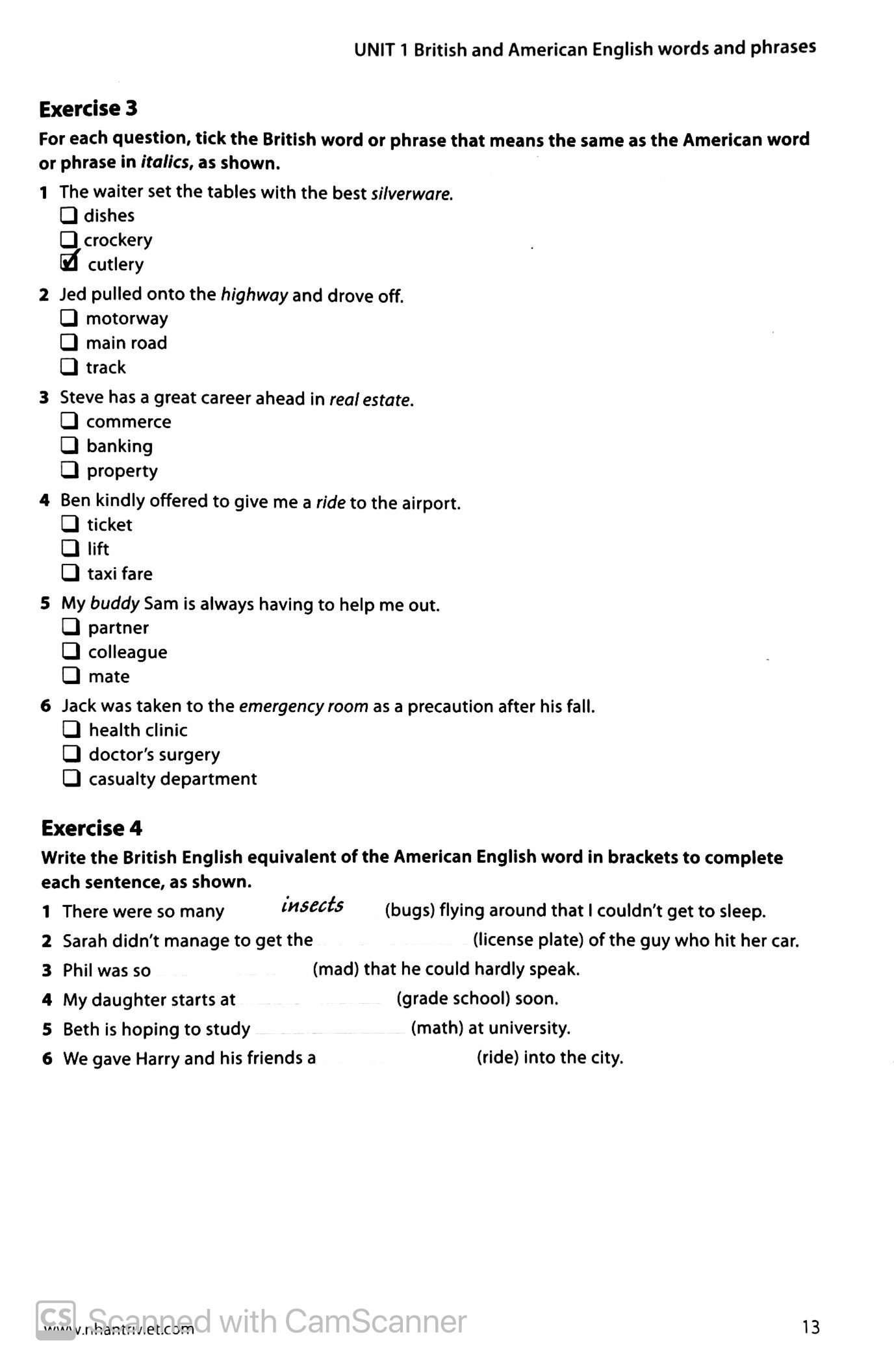 collins work on your vocabulary - advanced c1 - Ảnh 6