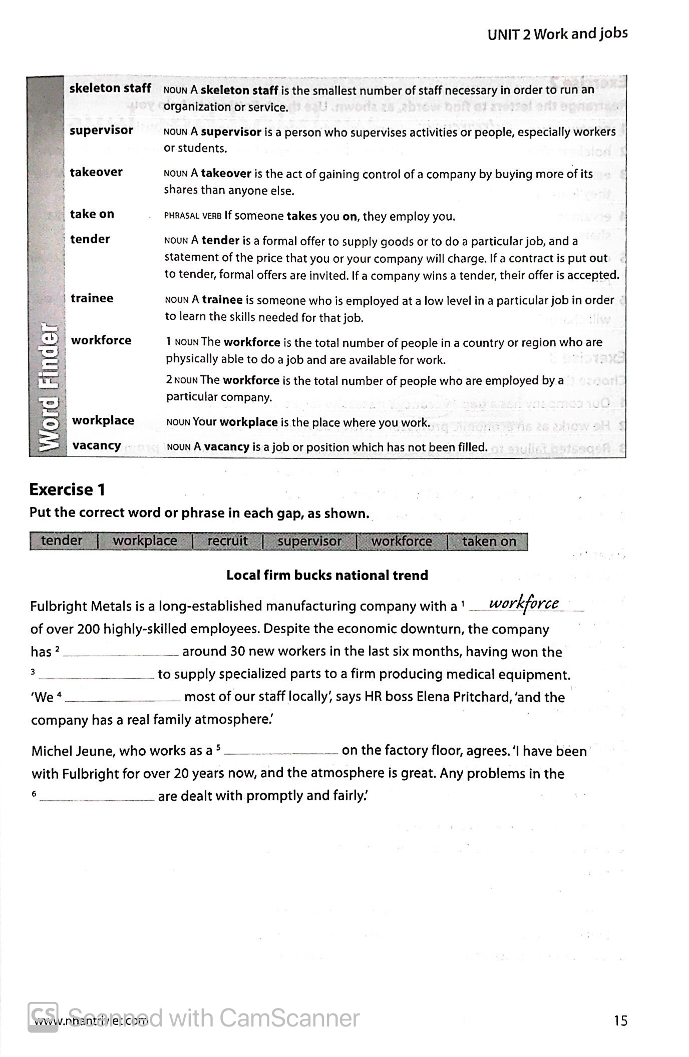 collins work on your vocabulary - advanced c1 - Ảnh 8