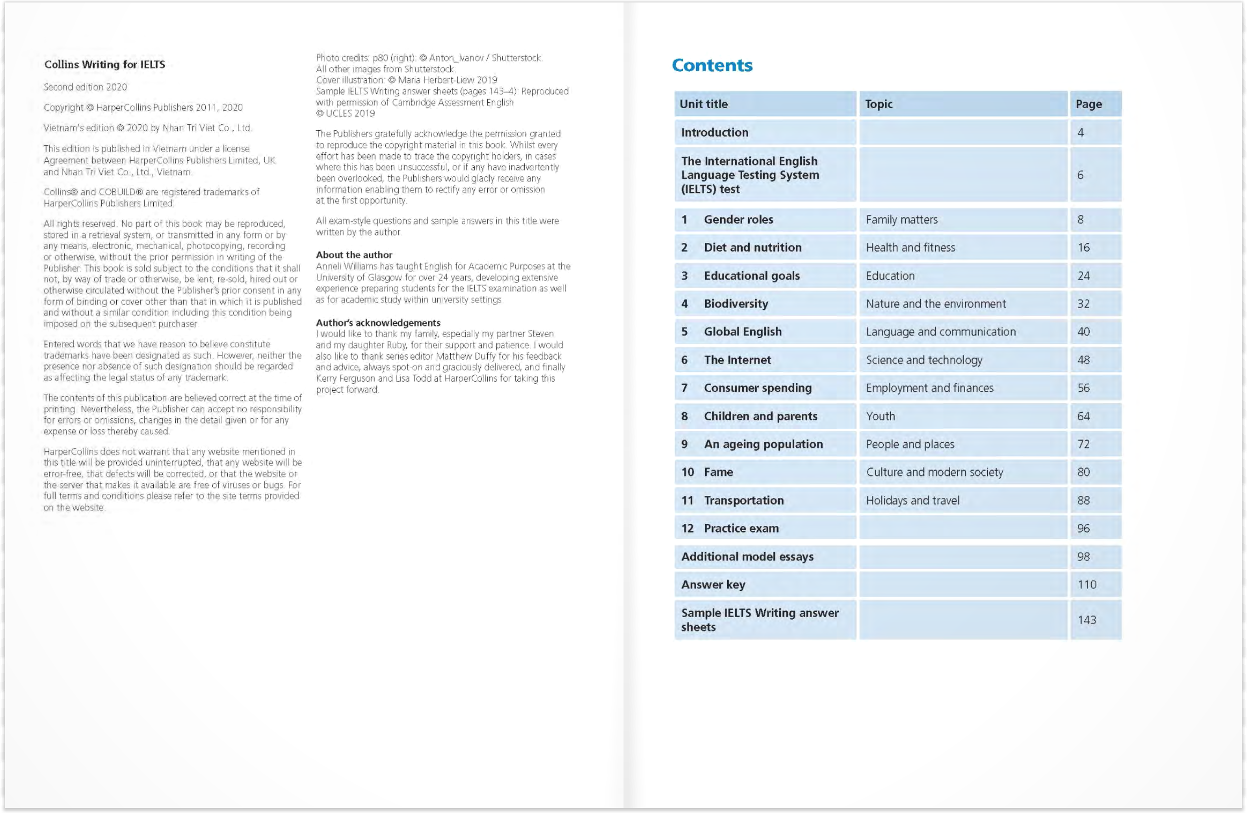 collins writing for ielts - 2nd edition - Ảnh 3