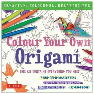 color your own origami kit - Ảnh 2